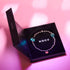 Obsidian | Firefly Glass Hearts Essence Armband